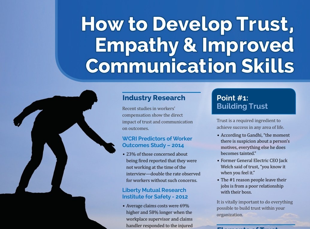 How to Develop Trust, Empathy, and Communication After an Injury