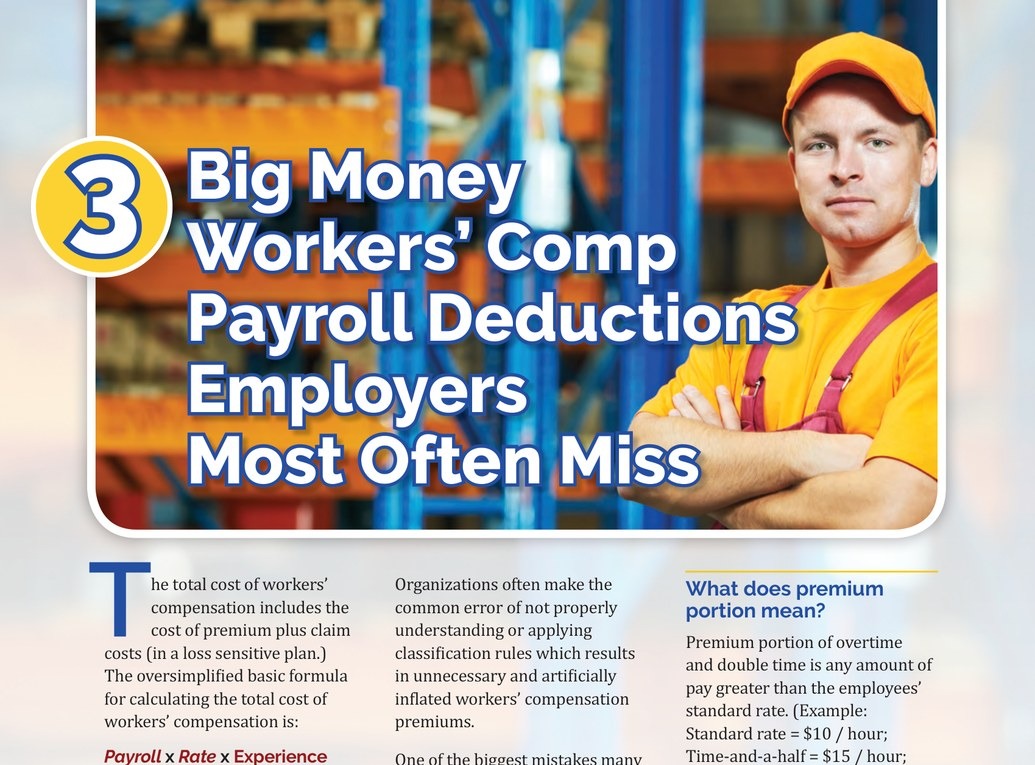 3 Big-Money Payroll Deductions Employers Most Often Miss