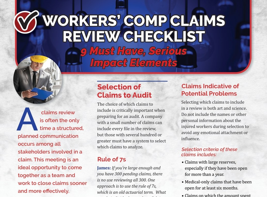 How to Select and Audit Claims in a Meaningful Claim Review